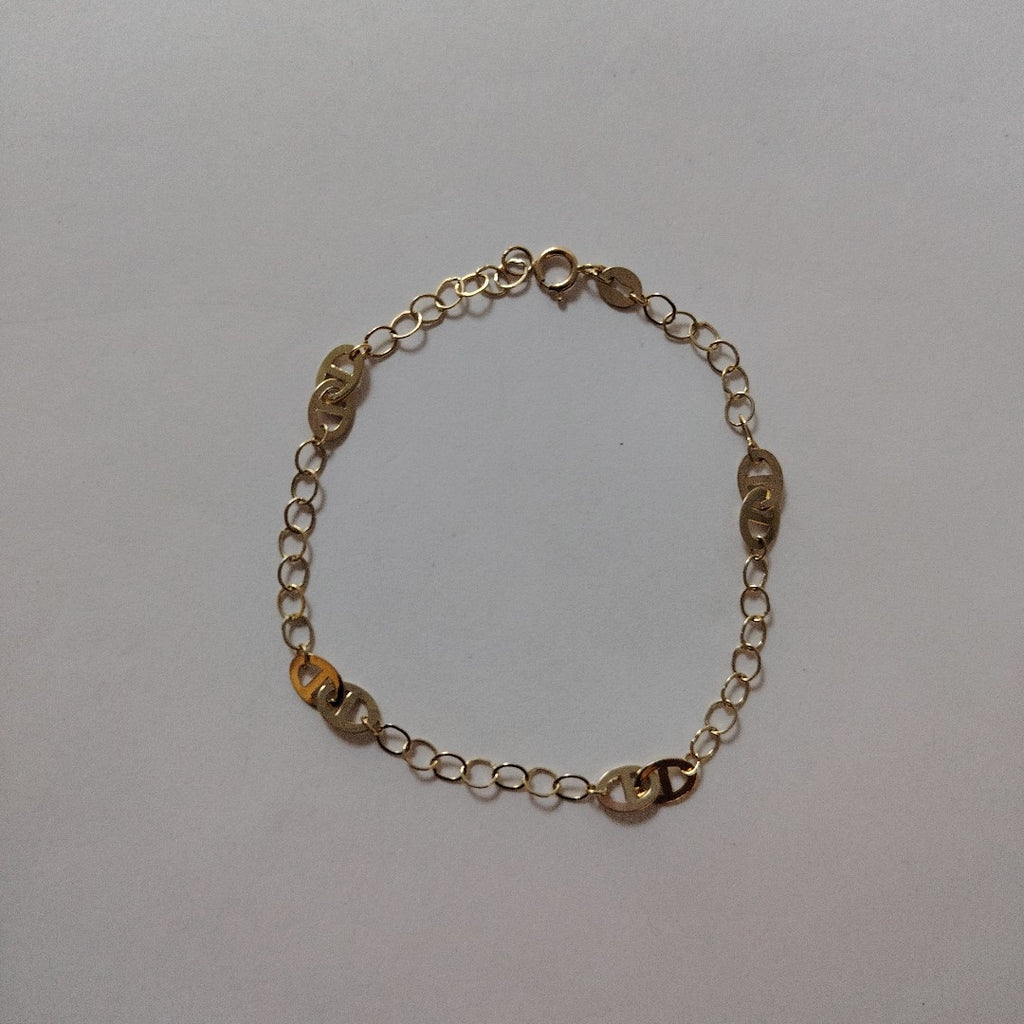 PULSERA ESPECIAL 14K 18 CM 1.5 GR (NUEVO)