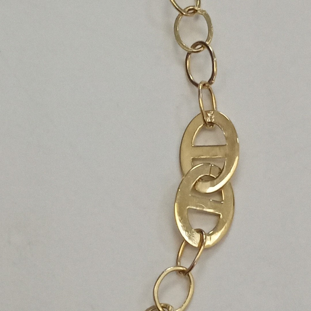 PULSERA ESPECIAL 14K 21 CM 1.8 GR (NUEVO)