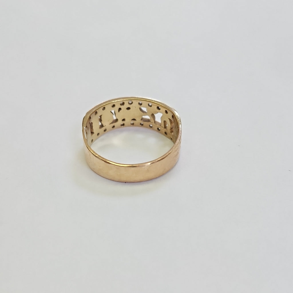 ANILLO ORO 10 K 3.7 GRMS (SEMINUEVO)