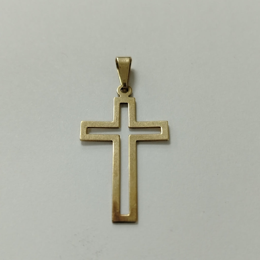 CRUZ, DIJE ORO 10 K 1.3 GRMS (SEMINUEVO)