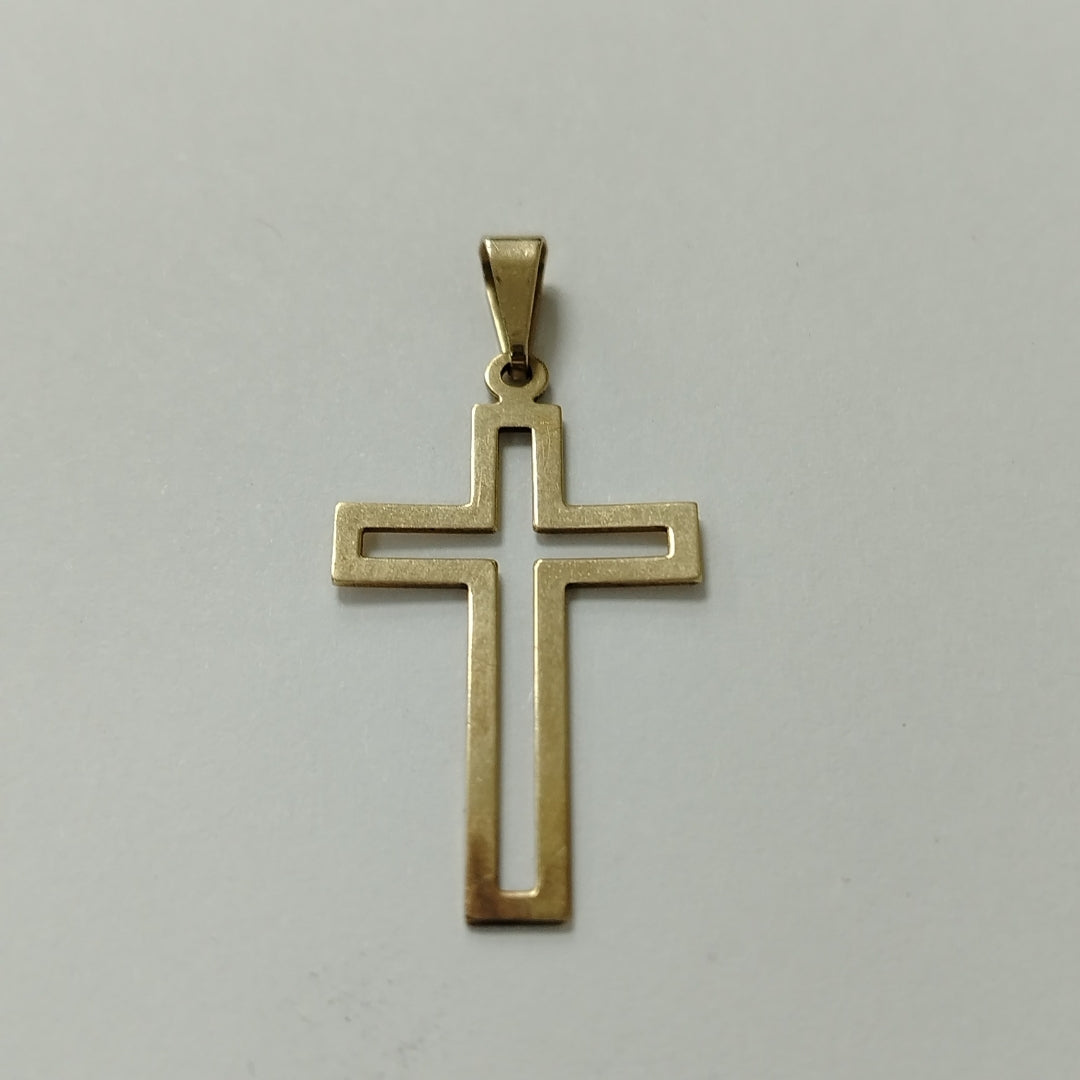 CRUZ, DIJE ORO 10 K 1.3 GRMS (SEMINUEVO)