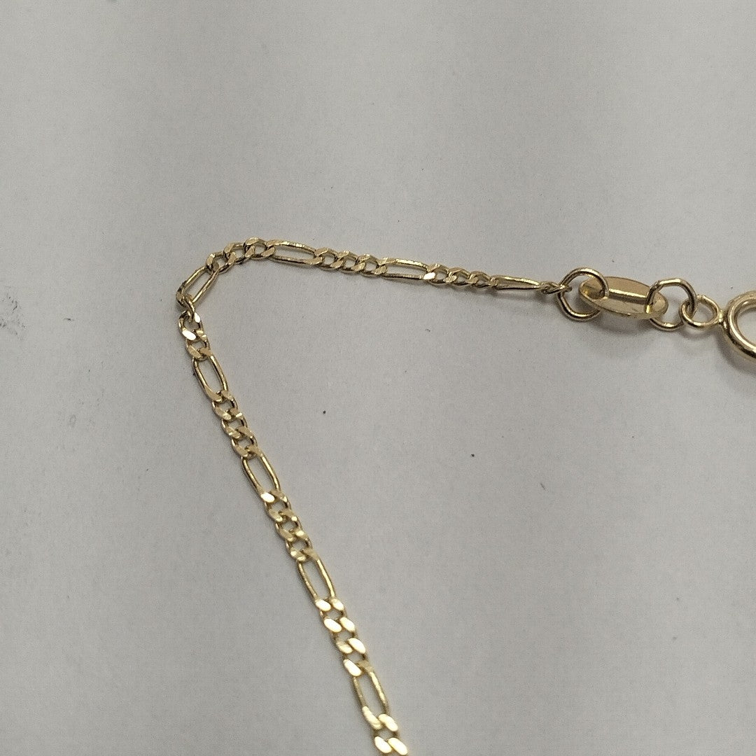PULSERAS TEJIDO 3X1 ORO 14K 16 CM 0.9 GR (NUEVO)