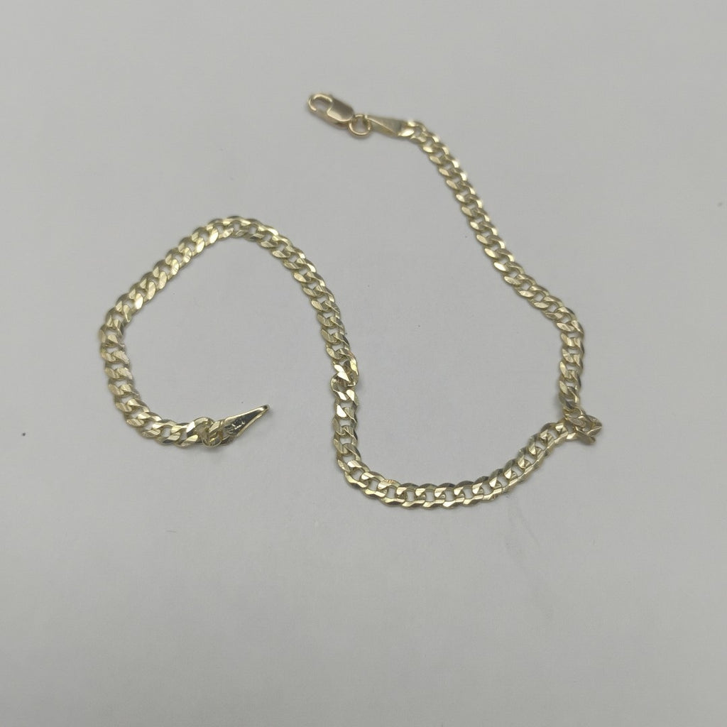 PULSERA BARBADA 14K 21 CM 3.8 GR (NUEVO)
