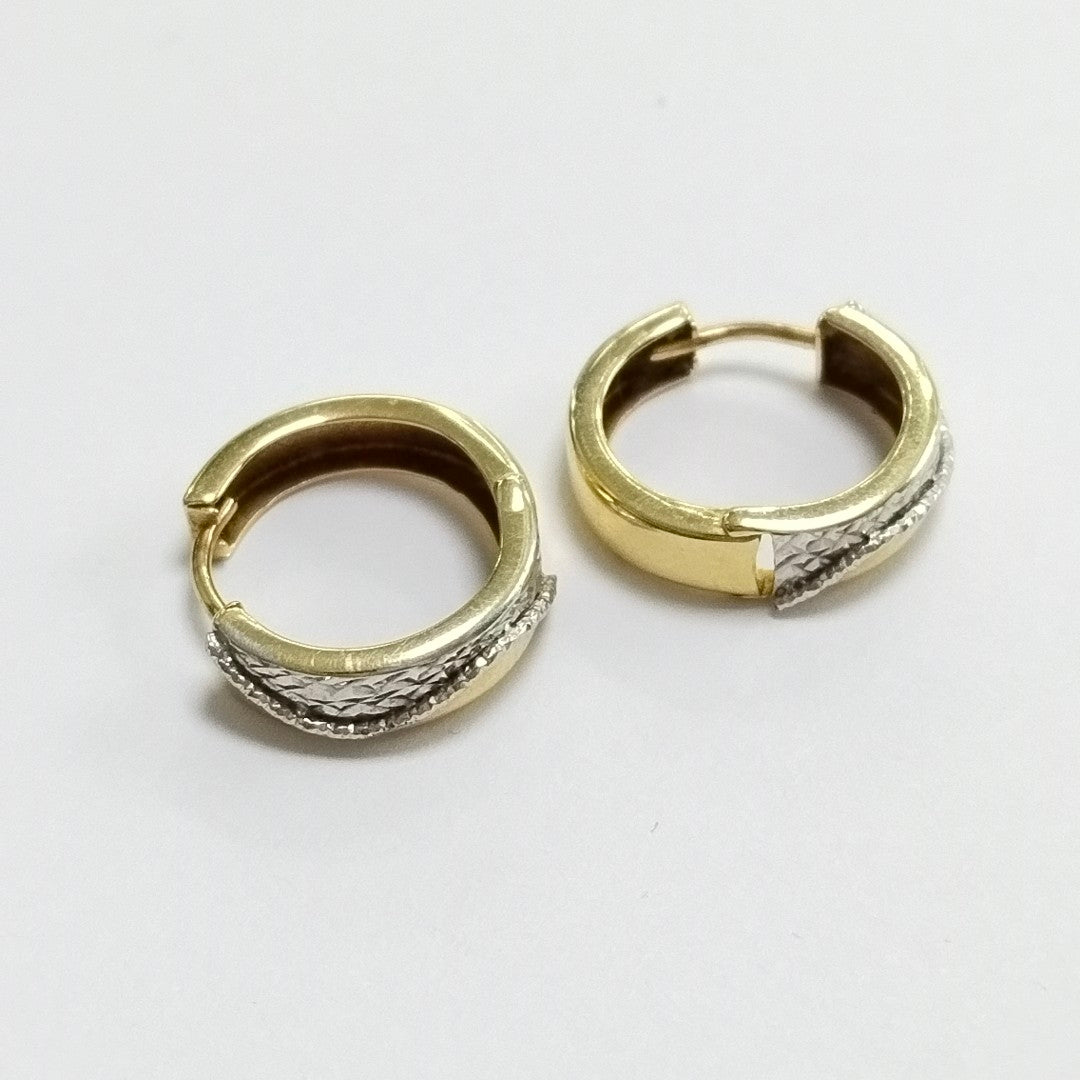 ARETES PAR ORO 14 K 1.8 GRMS (SEMINUEVO)