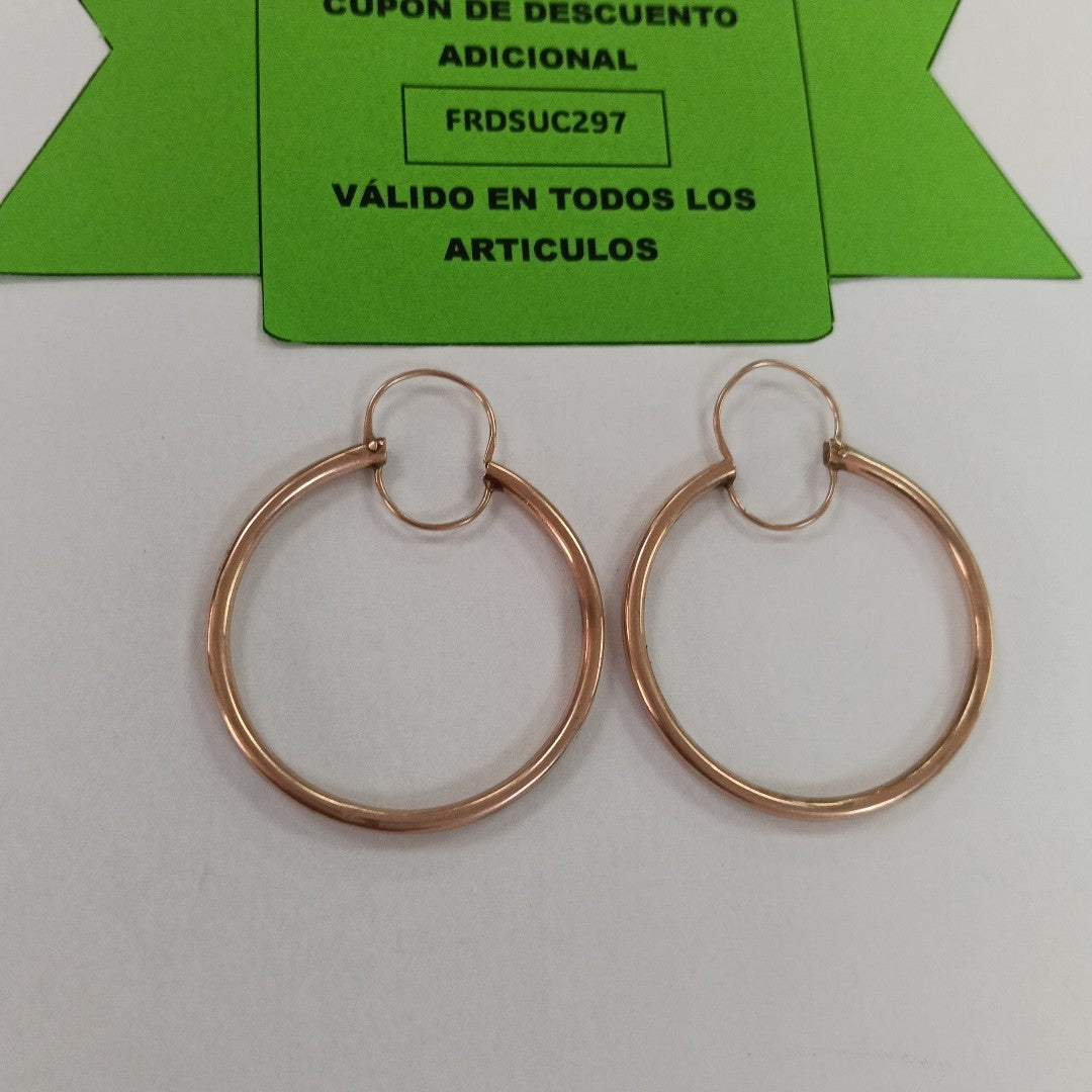 ARRACADAS PAR ORO 10 K 2.6 GRMS (SEMINUEVO)