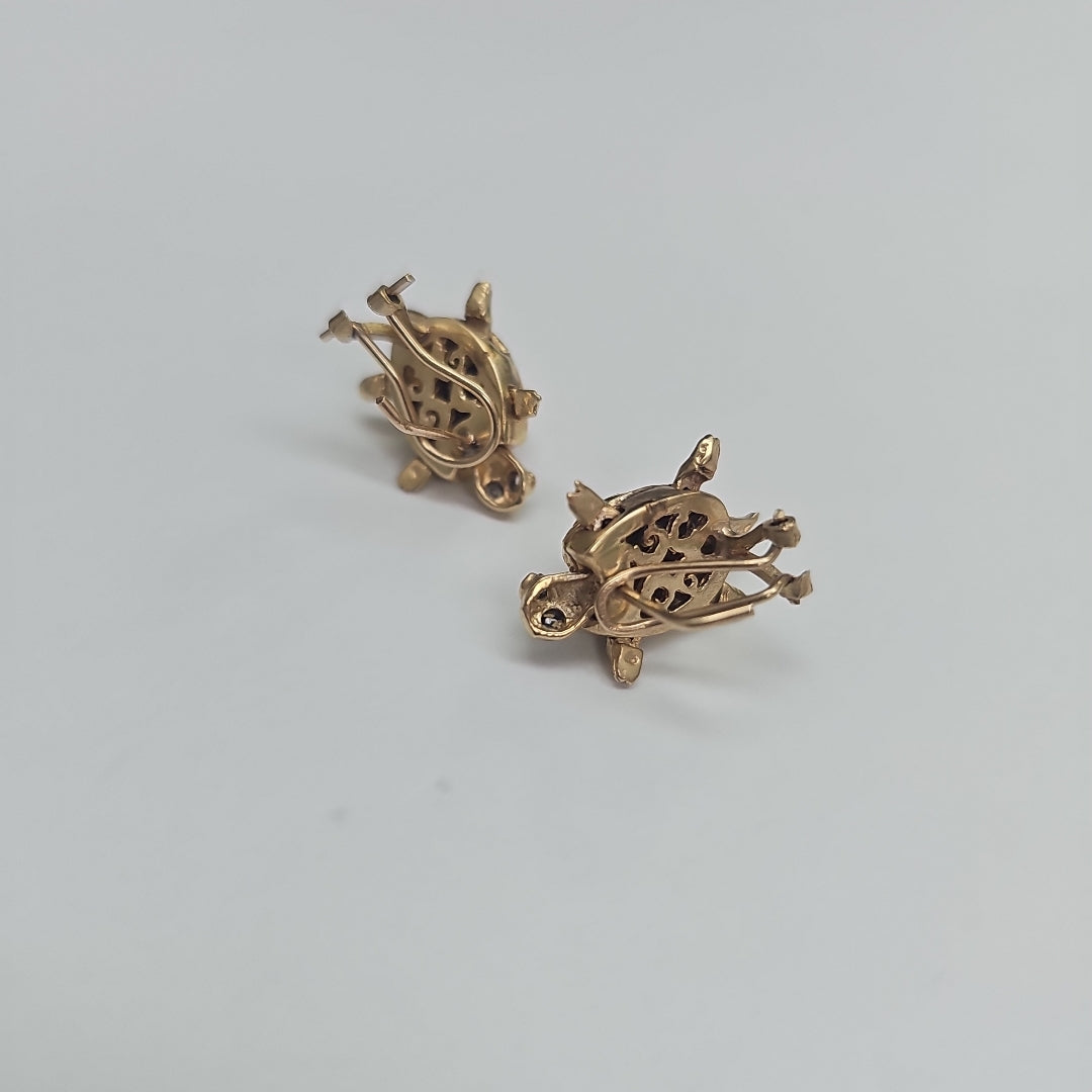 ARETES PAR ORO 10 K 5.4 GRMS (SEMINUEVO)