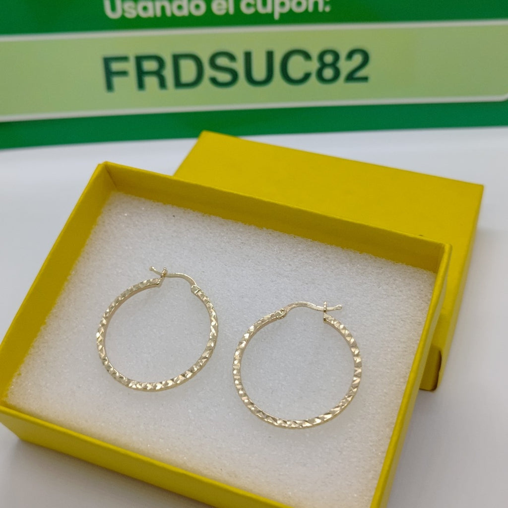 ARRACADAS ORO 14K 2 (NUEVO)