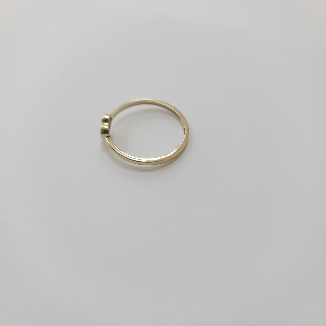 ANILLOS ANILLITO FIG CORAZON 10K TALLA 7 1.2 GR (NUEVO)