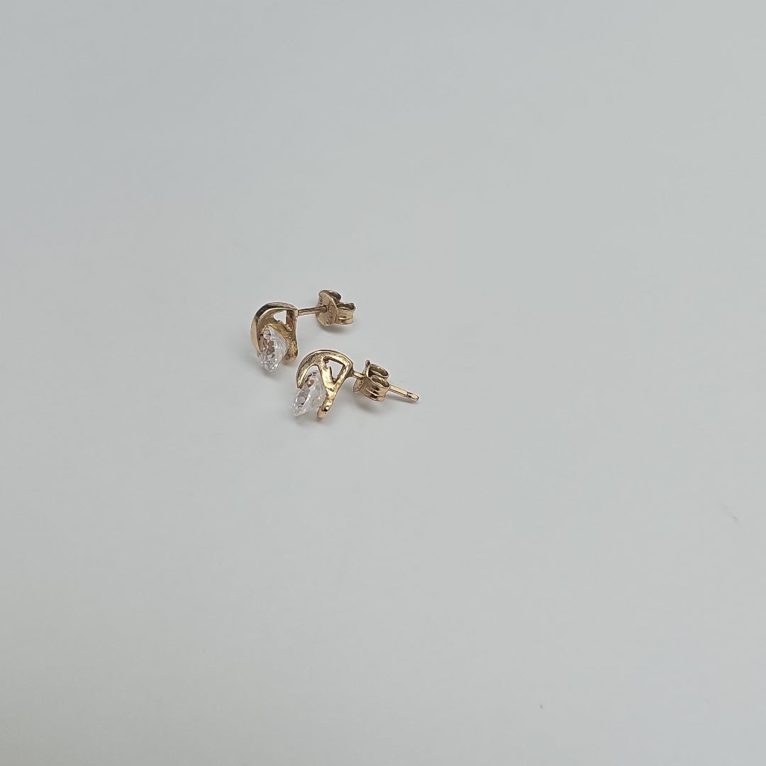 BROQUELES PAR ORO 14 K 2 GRMS (SEMINUEVO)
