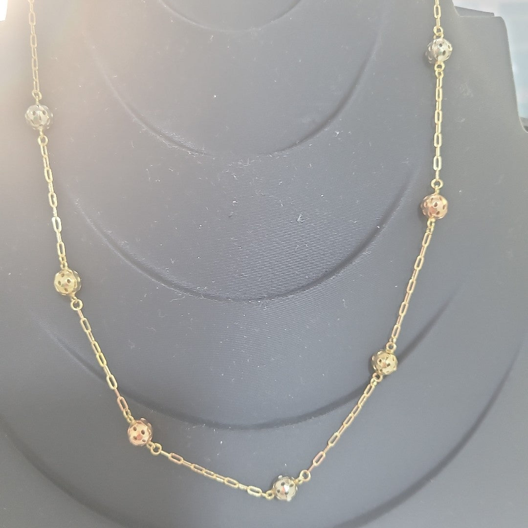 COLLAR ORO 14 K 9.3 GRMS (SEMINUEVO)
