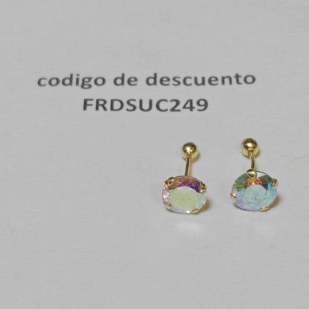 BROQUELES PAR ORO 10 K 0,60 GRMS (SEMINUEVO)
