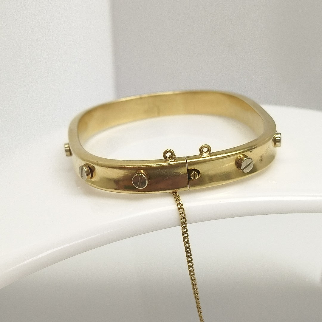 BRAZALETE ORO 18 K 22.6 GRMS (SEMINUEVO)