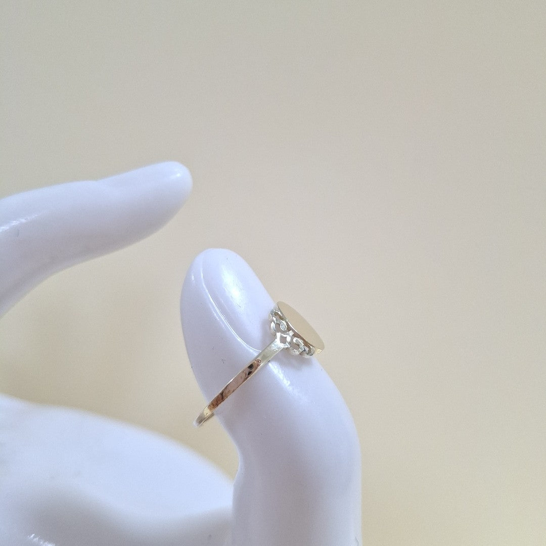 ANILLOS ANILLITO 10K TALLA 8 1 GR (NUEVO)
