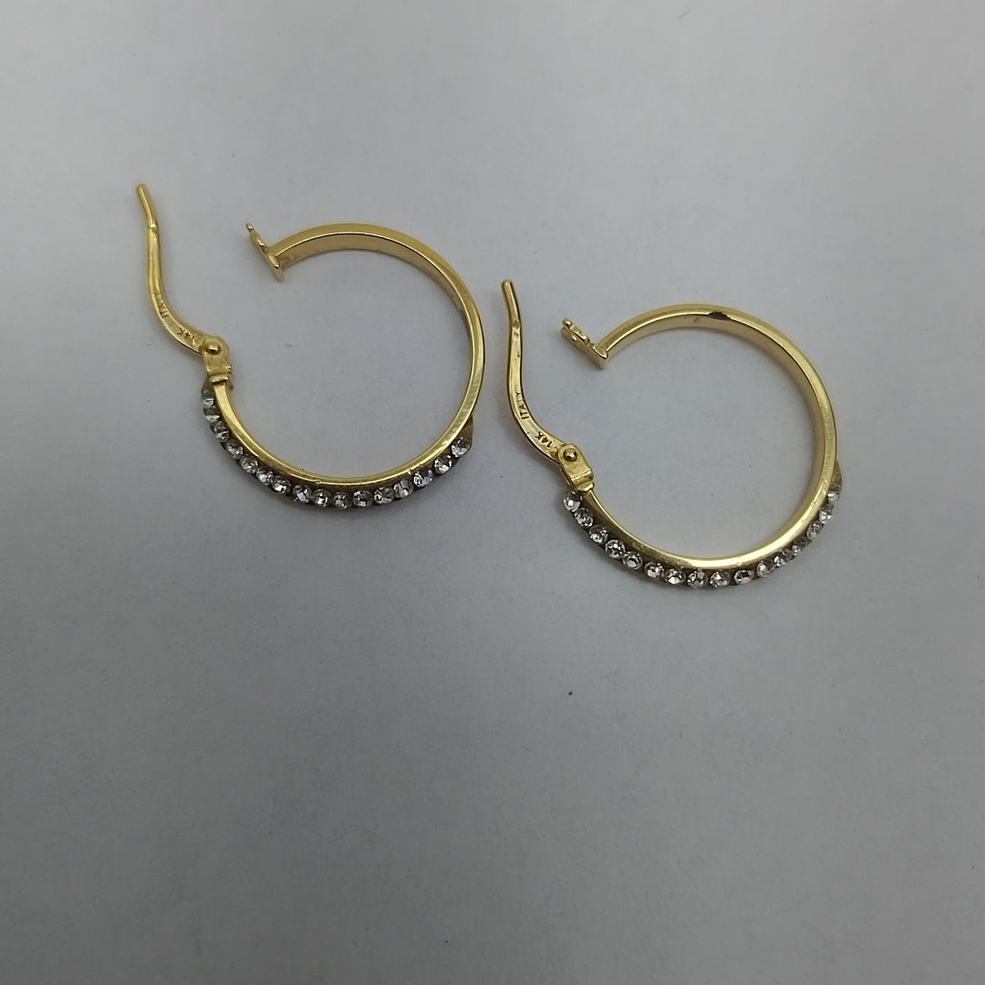 ARRACADAS PAR ORO 10 K 1.2 GRMS (SEMINUEVO)