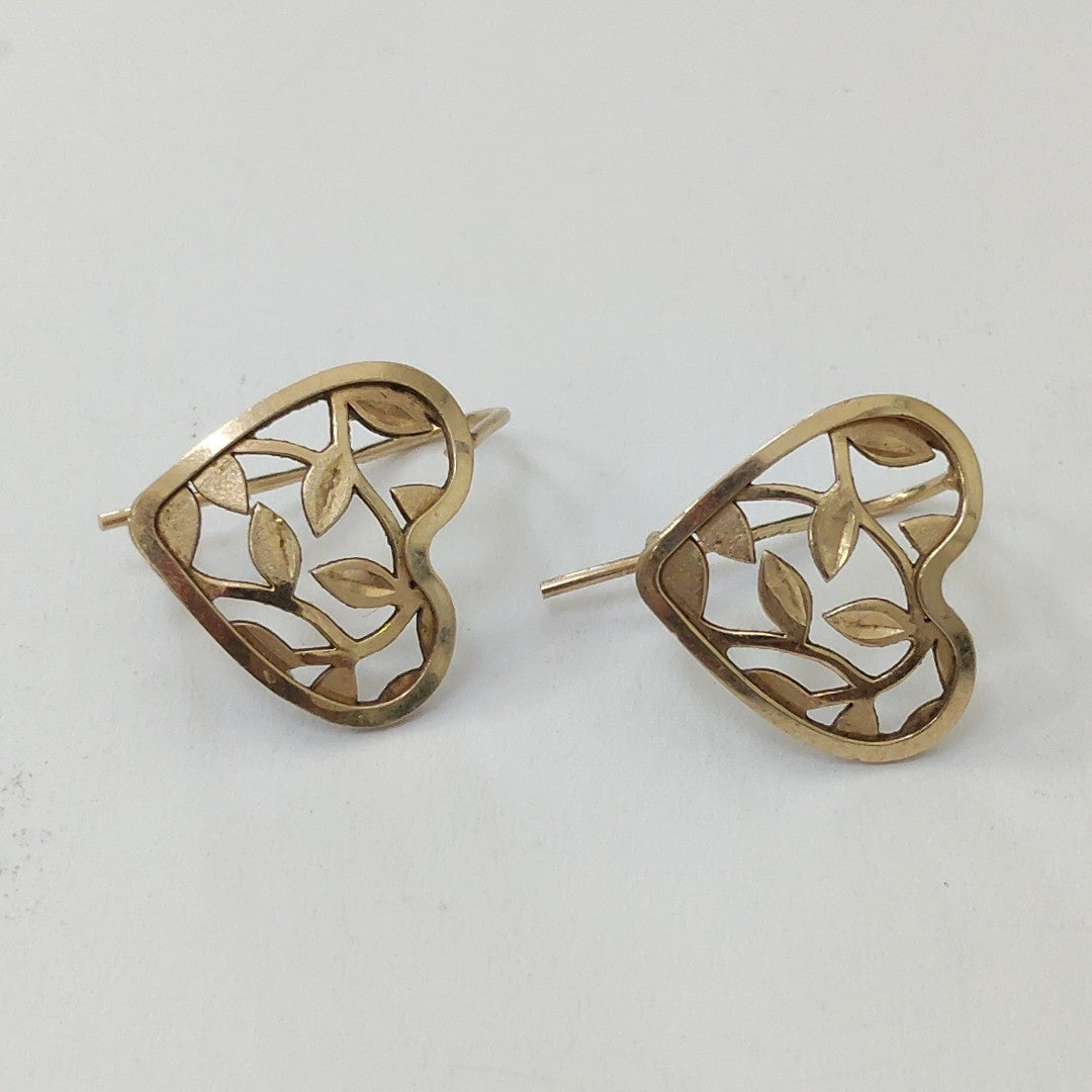 ARETES PAR ORO 14 K 1.1 GRMS (SEMINUEVO)