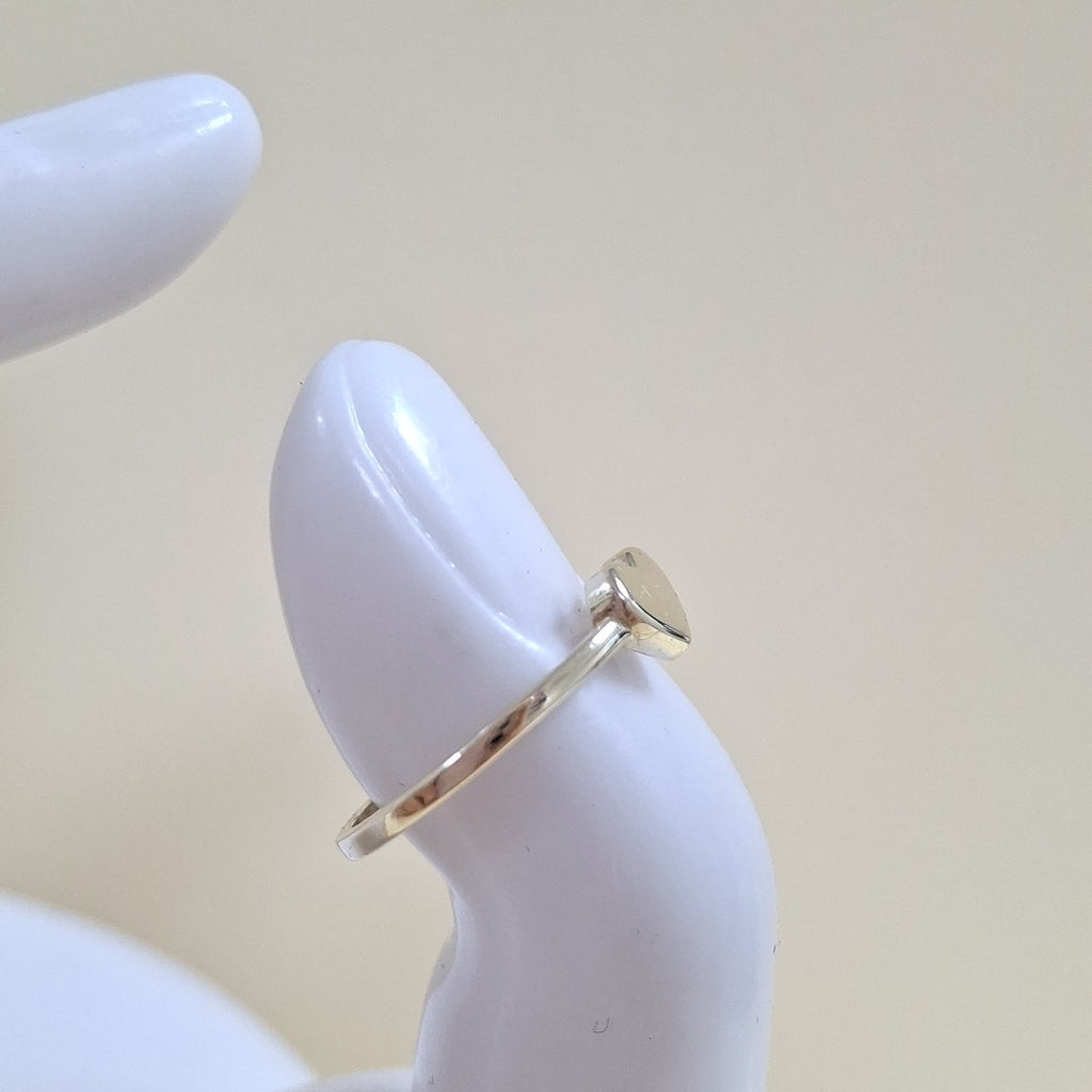 ANILLOS ANILLITO FIG CORAZON 10K TALLA 7 1.1 GR (NUEVO)