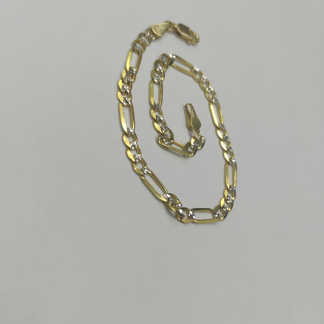 PULSERA 3X1 14K 21 CM 4.5 GR (NUEVO)