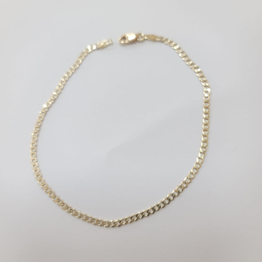 PULSERA BARBADA 14K 21 CM 2.3 GR (NUEVO)