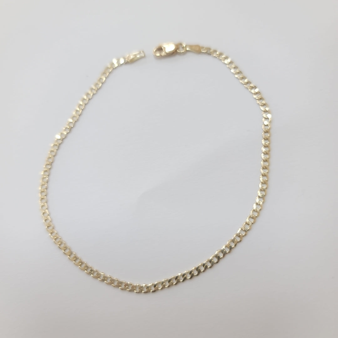 PULSERA BARBADA 14K 21 CM 2.3 GR (NUEVO)