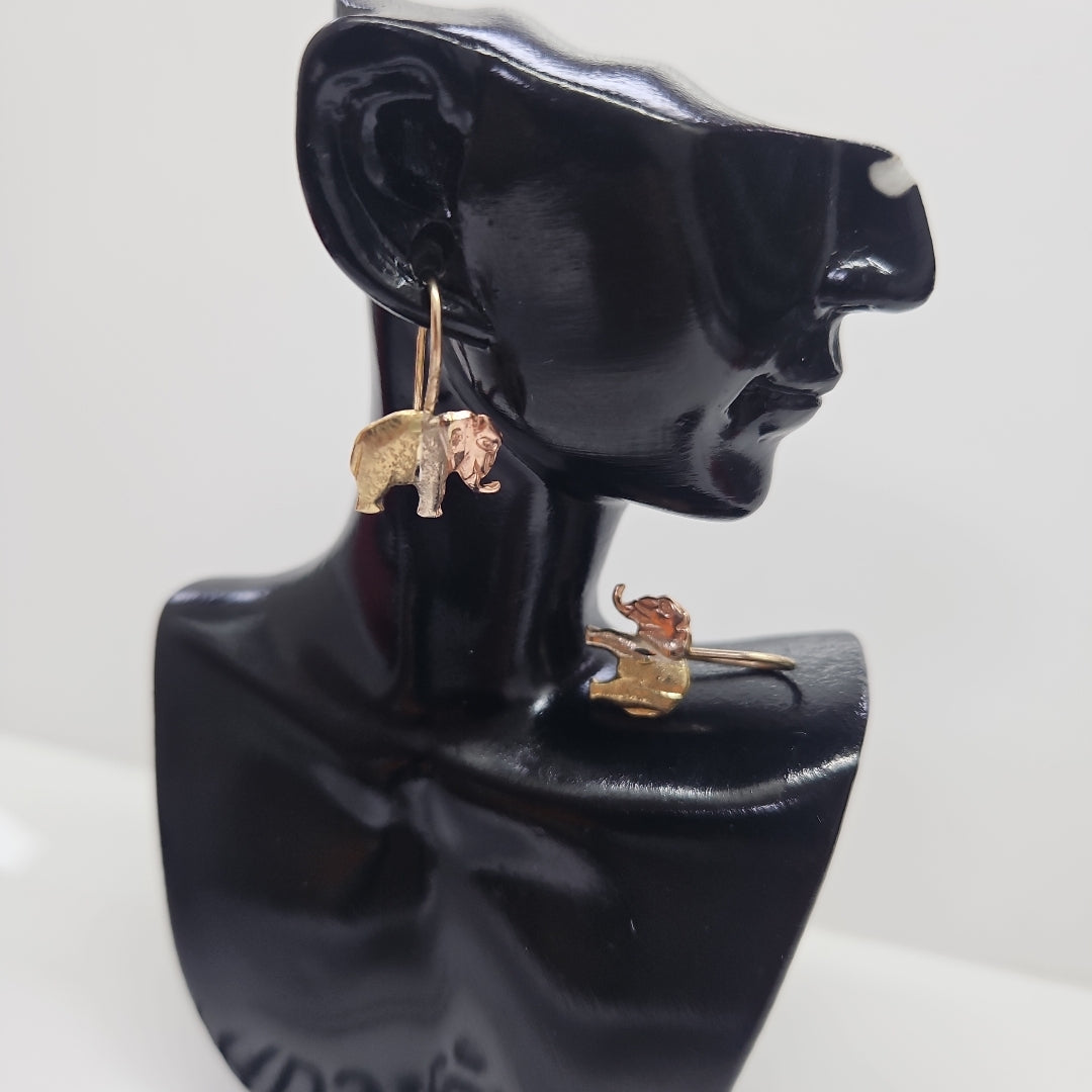 ARETES PAR ORO 10 K 1.4 GRMS (SEMINUEVO)