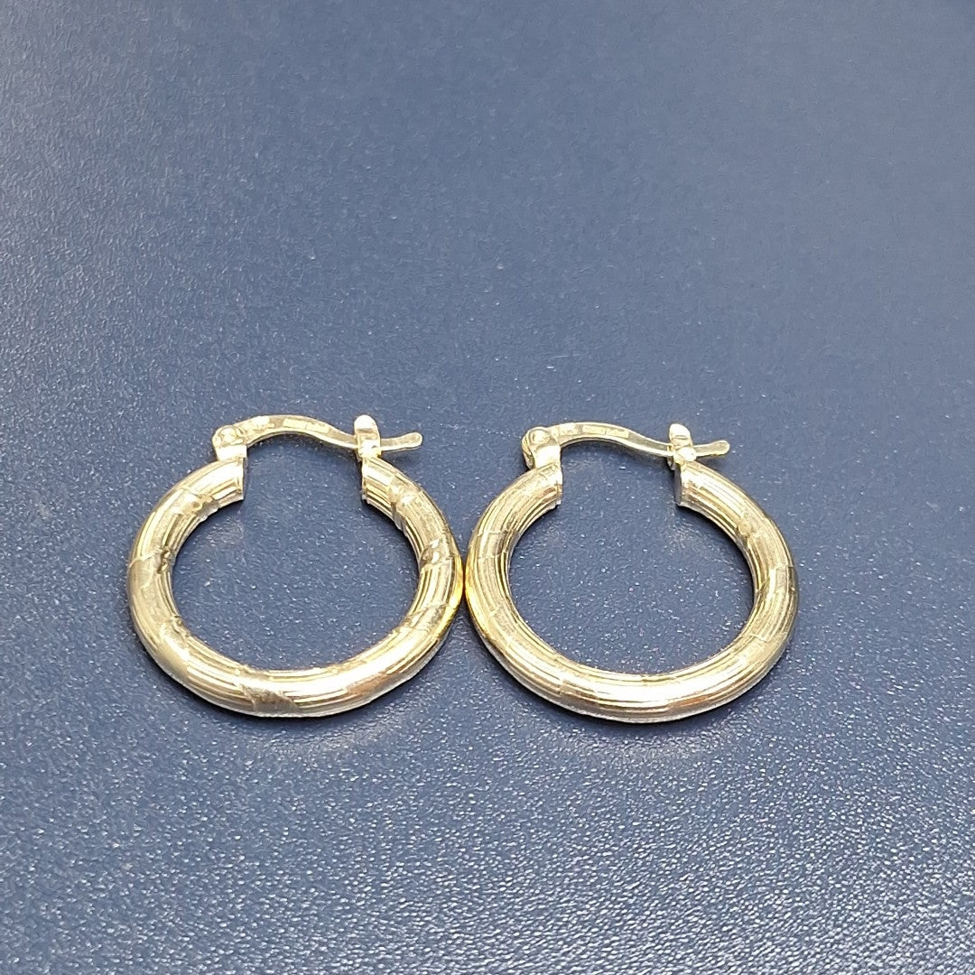 ARETES ARRACADAS 14K 2.7 GR (NUEVO)