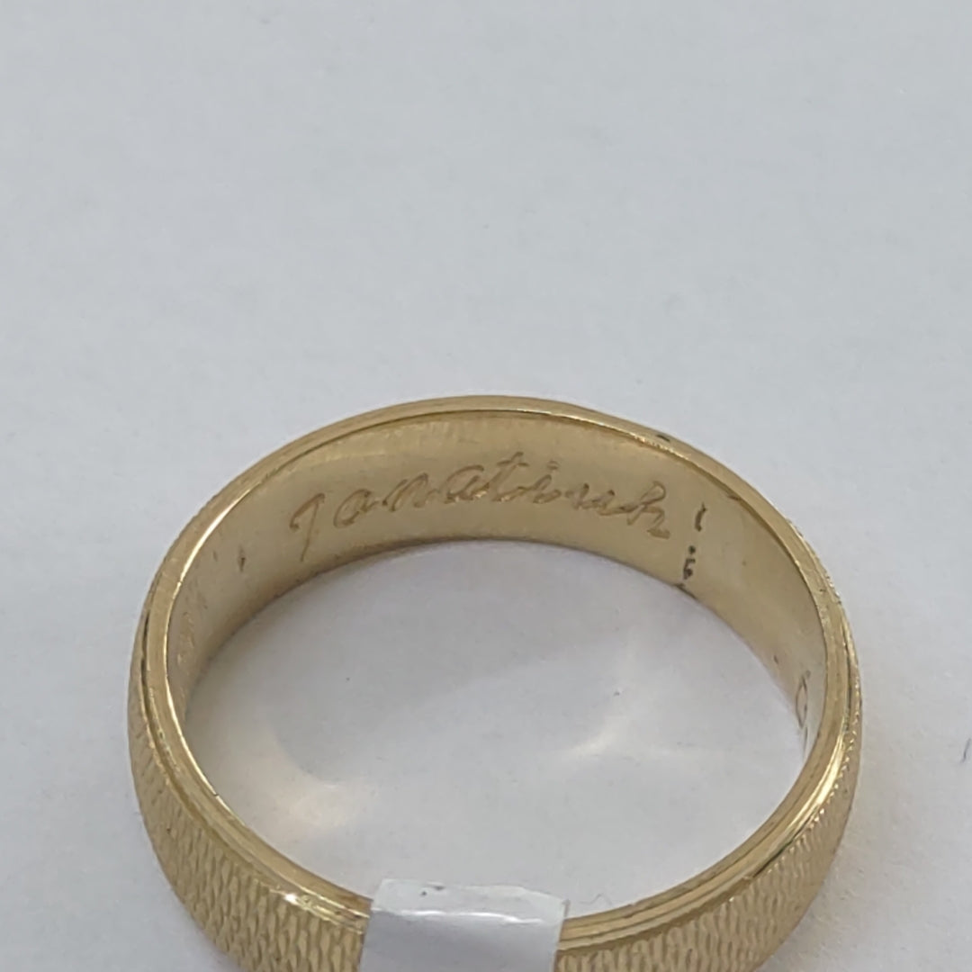 ARGOLLA ORO 14 K 2.7 GRMS (SEMINUEVO)