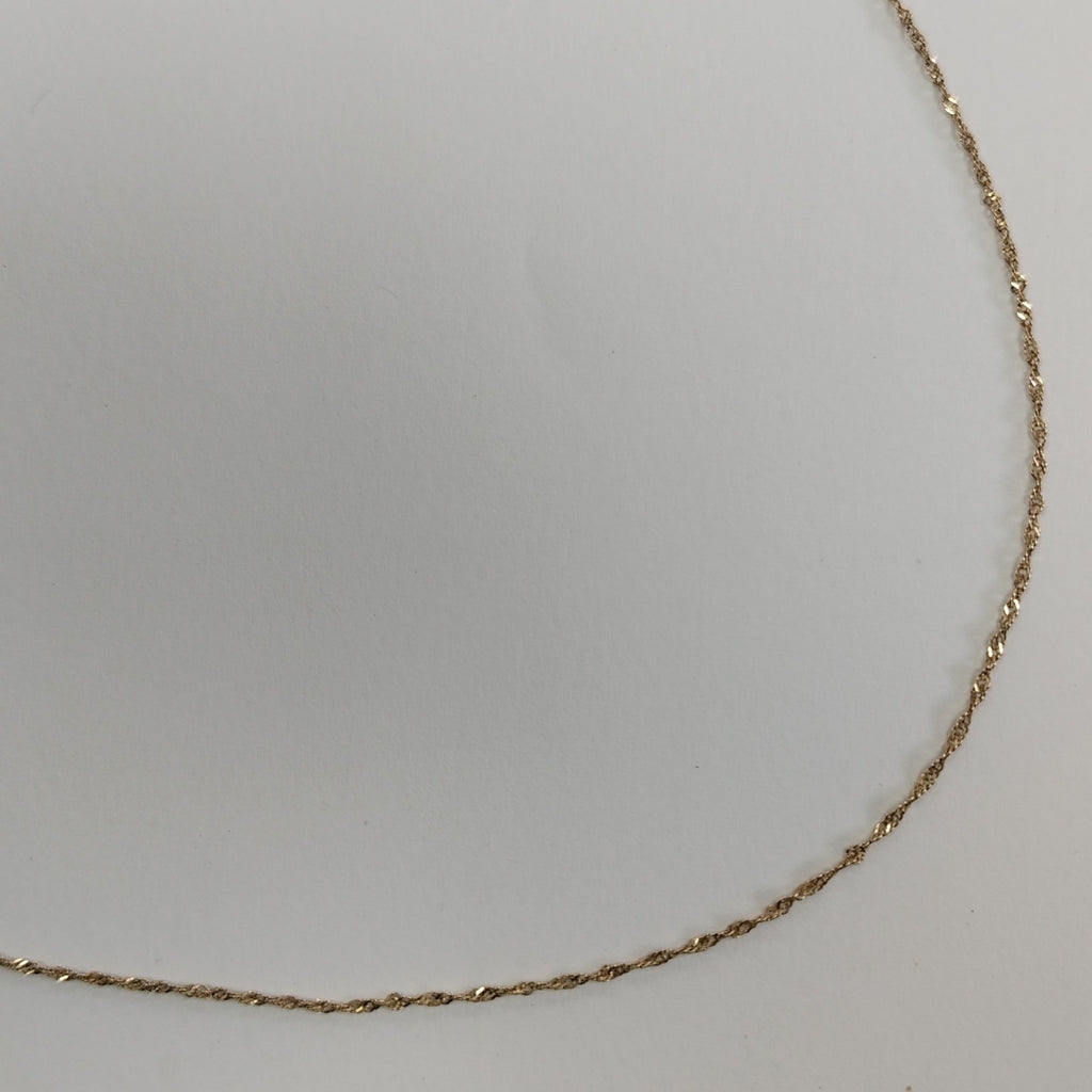 CADENA ORO 14 K 1,10 GRMS (SEMINUEVO)