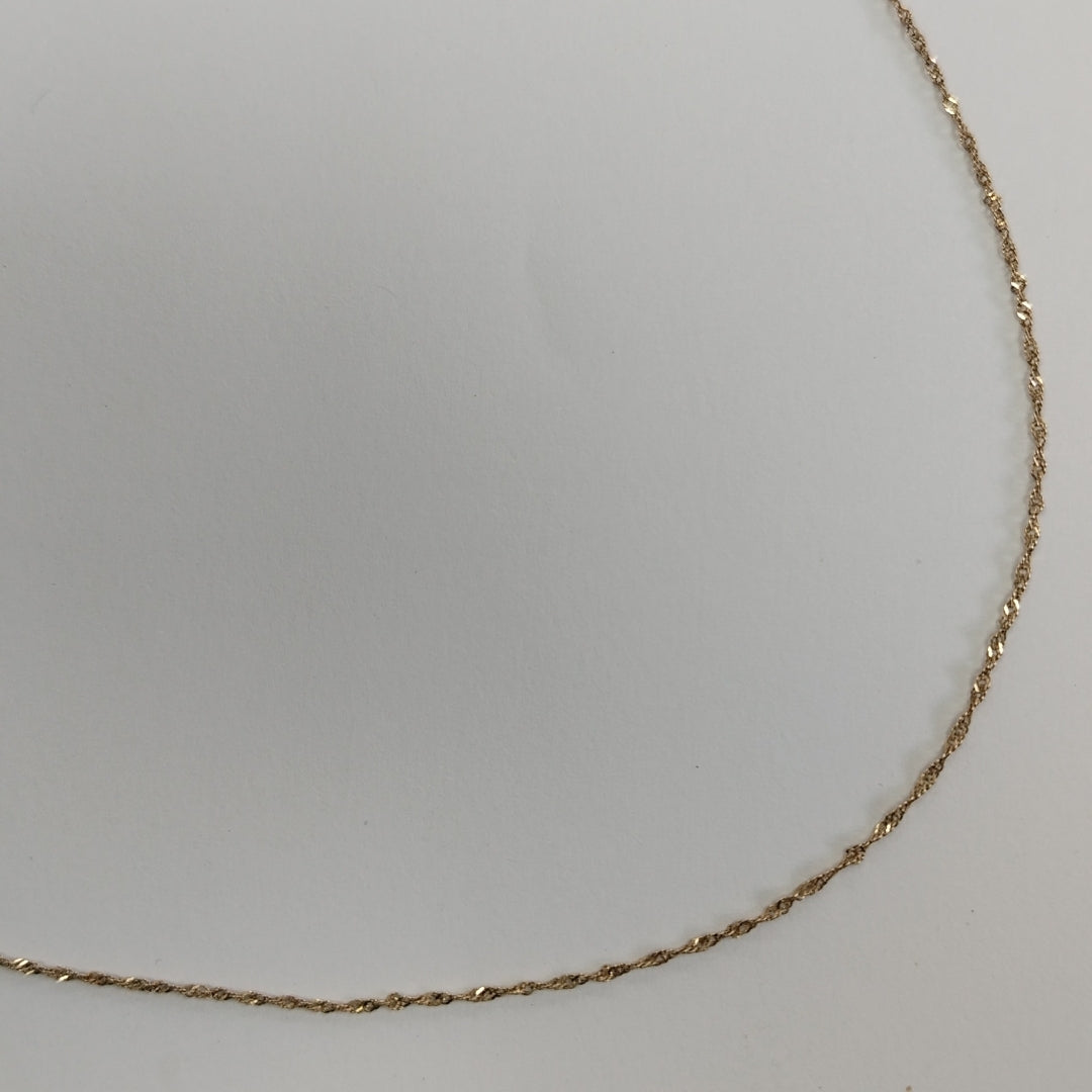 CADENA ORO 14 K 1,10 GRMS (SEMINUEVO)