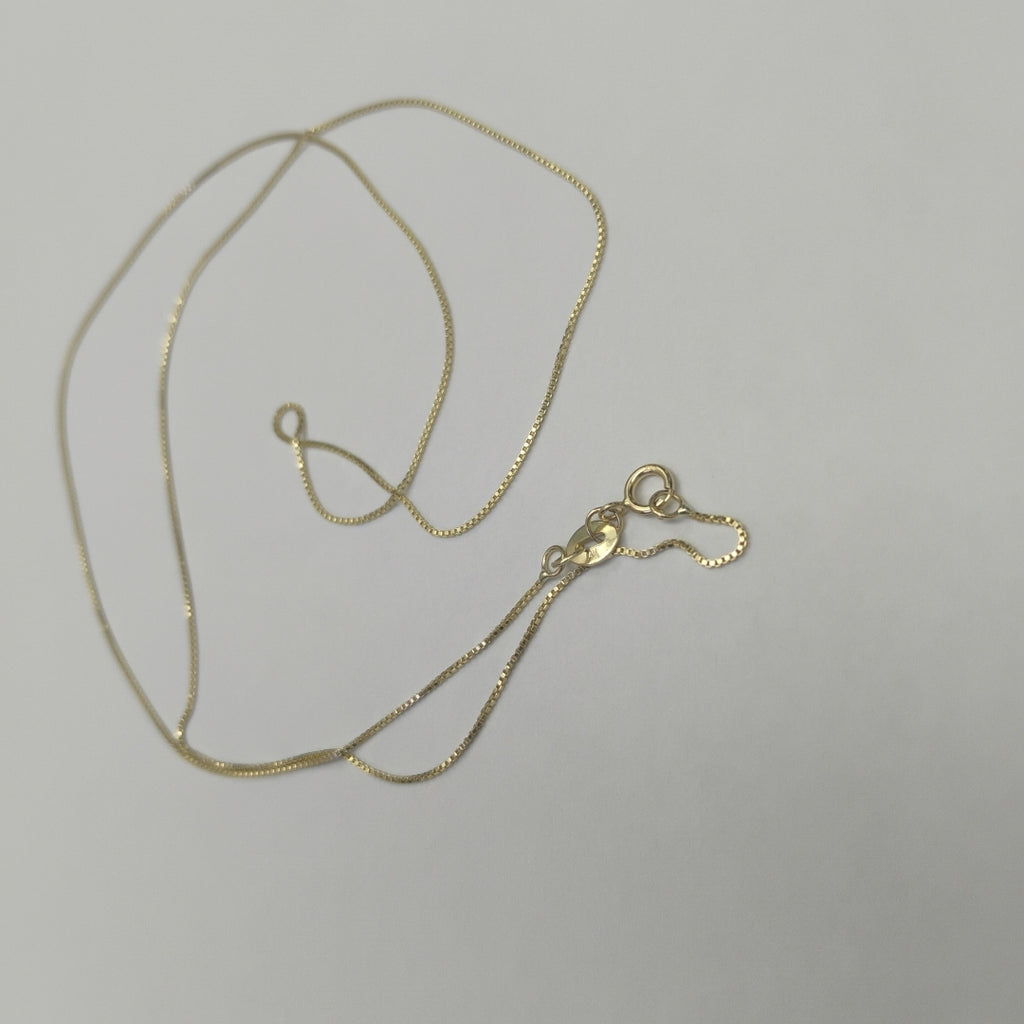 CADENA VENECIANO 14K 55 CM 1.7 GR (NUEVO)