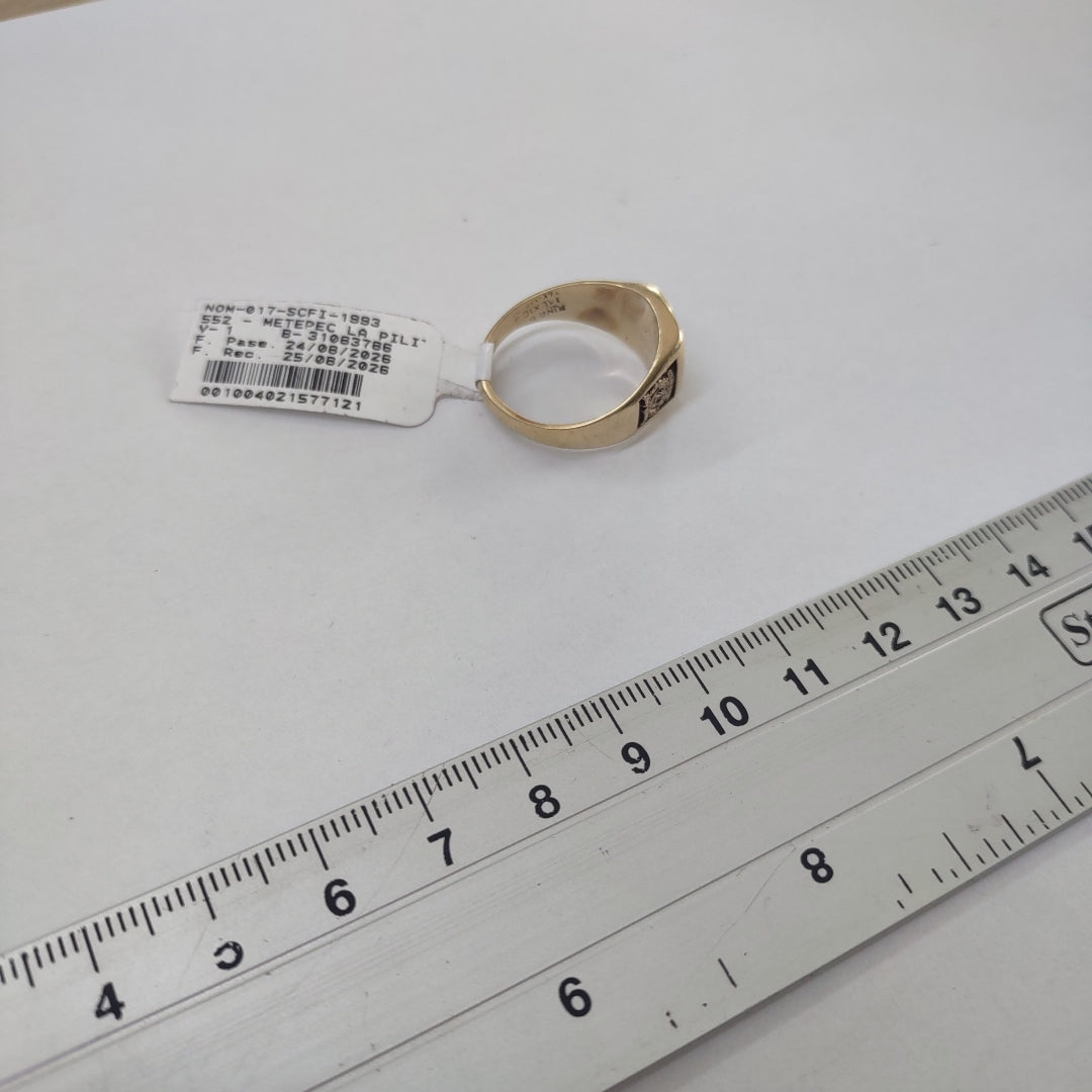 ANILLO DE GRADUACIÓN ORO 14 K 6,50 GRMS (SEMINUEVO)