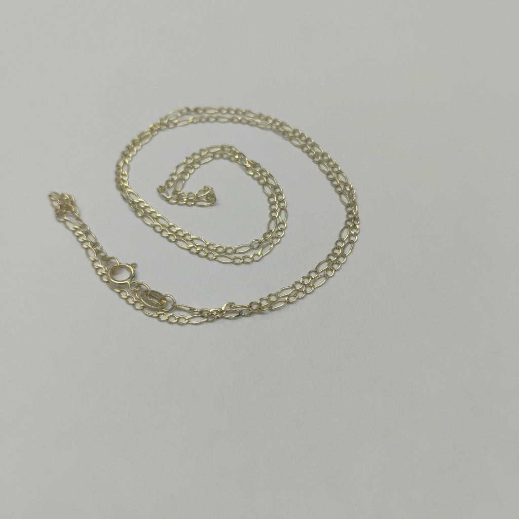 CADENAS TEJIDO 3X1 ORO 10K 55 CM 2.2 GR (NUEVO)