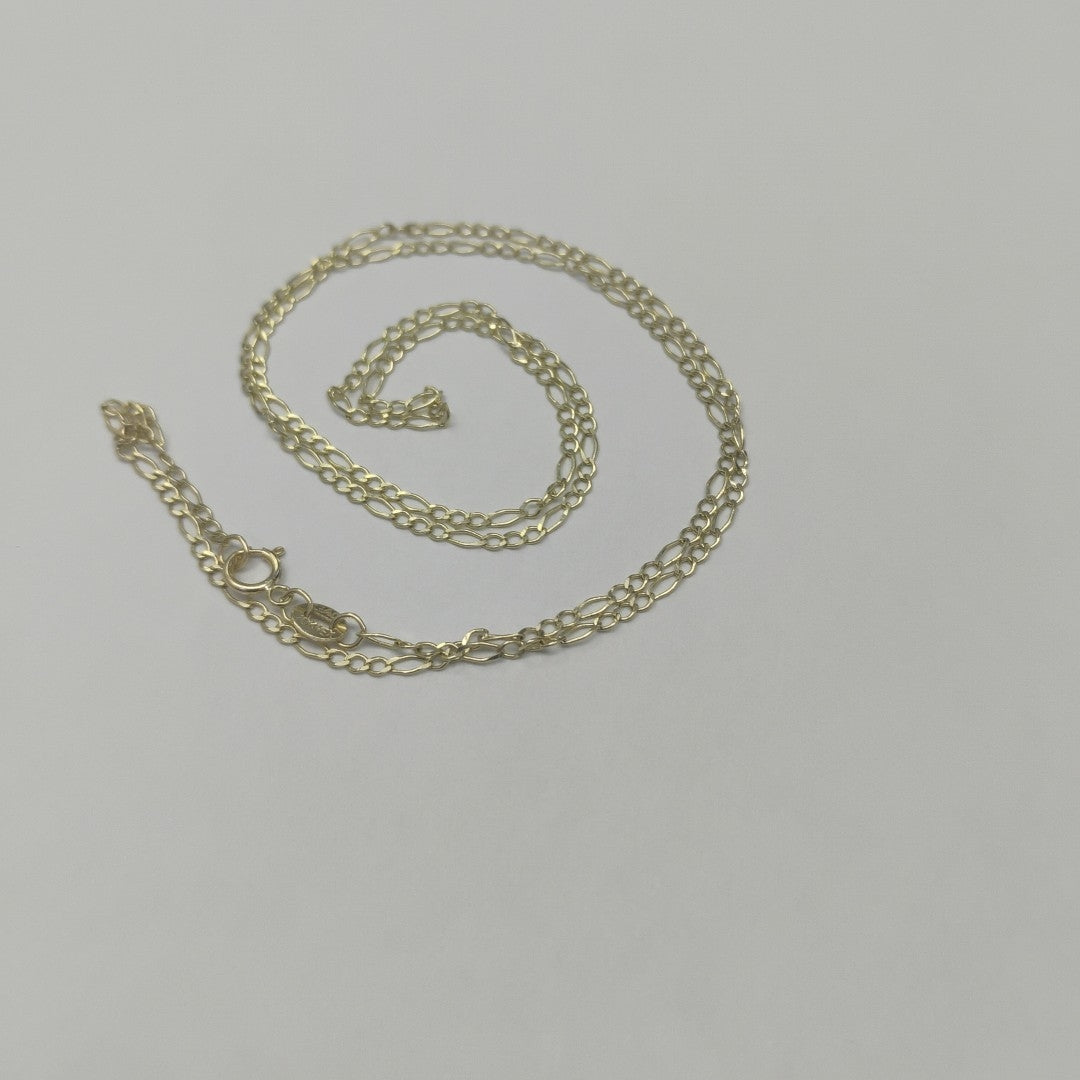CADENAS TEJIDO 3X1 ORO 10K 55 CM 2.2 GR (NUEVO)
