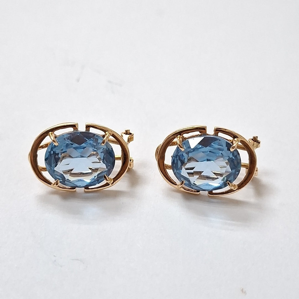 ANILLO, ARETES PAR ORO 14 K 7.8 GRMS (SEMINUEVO)