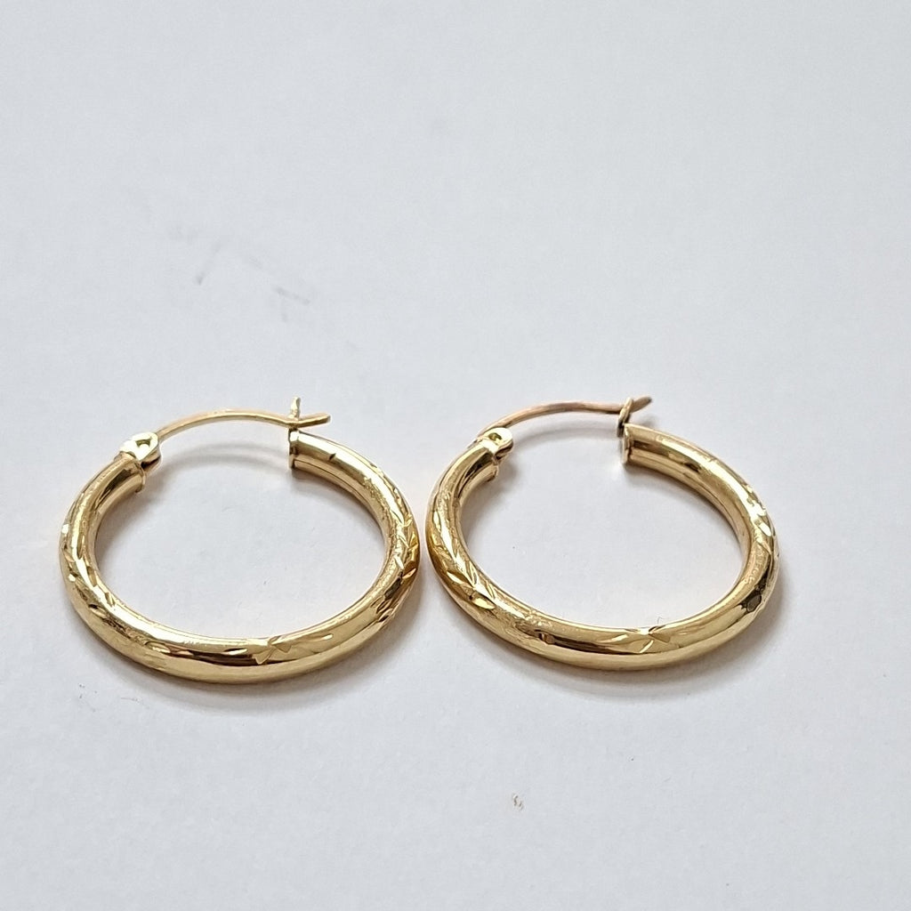 ARRACADAS PAR ORO 14 K 2.5 GRMS (SEMINUEVO)