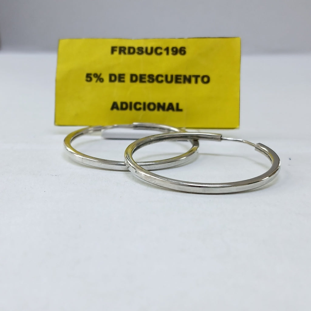 ARRACADAS PAR PLATA 4.3 GRMS (SEMINUEVO)