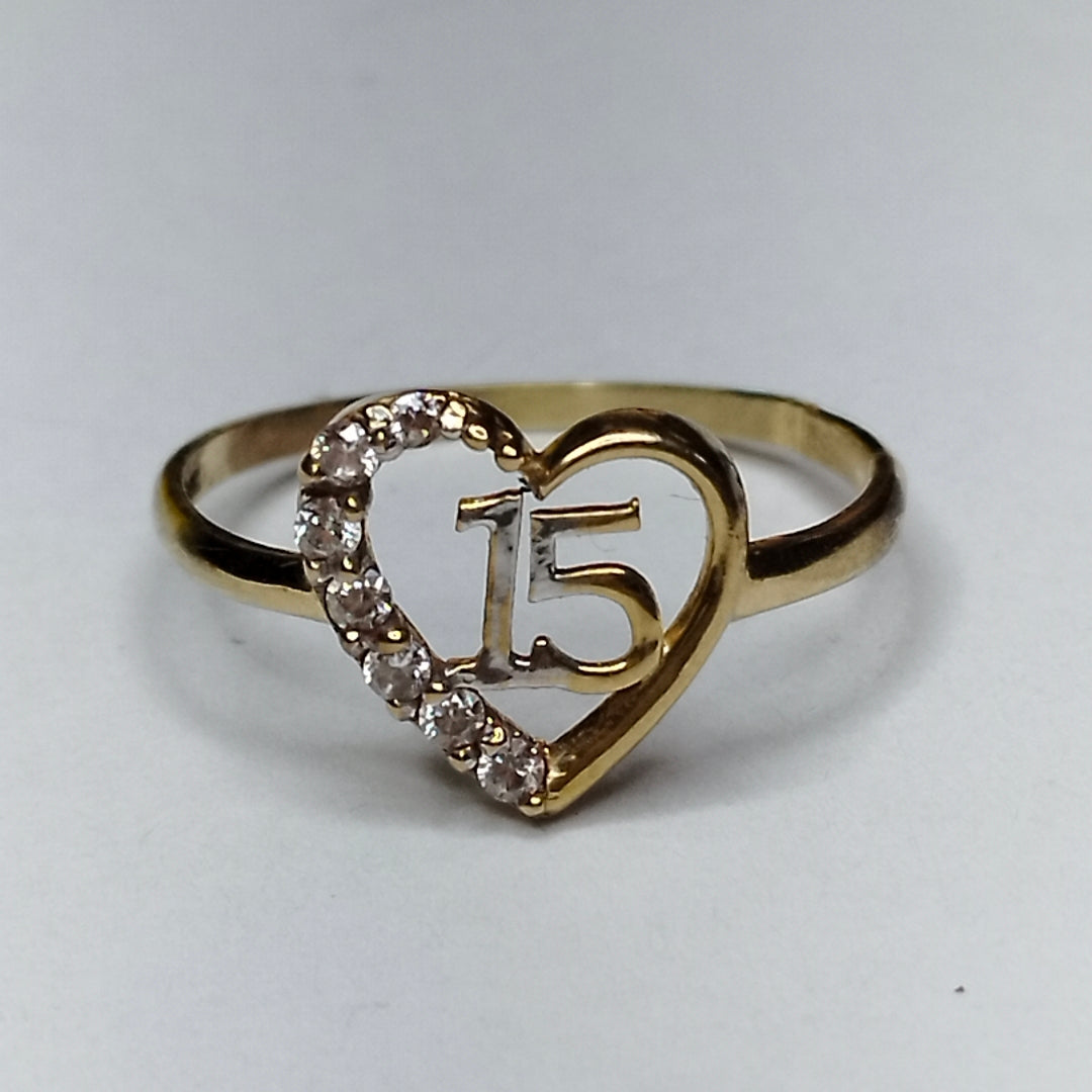 ANILLO ORO 10 K 0,90 GRMS (SEMINUEVO)