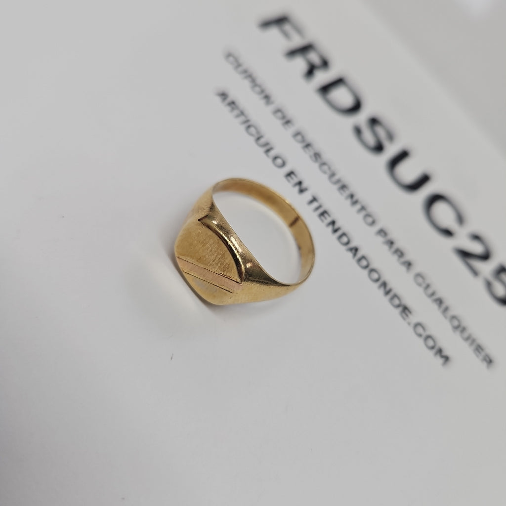 ANILLO ORO 10 K 3,30 GRMS (SEMINUEVO)