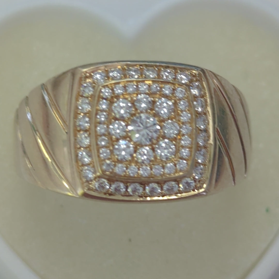 ANILLO ORO 18 K 8,40 GRMS (SEMINUEVO)