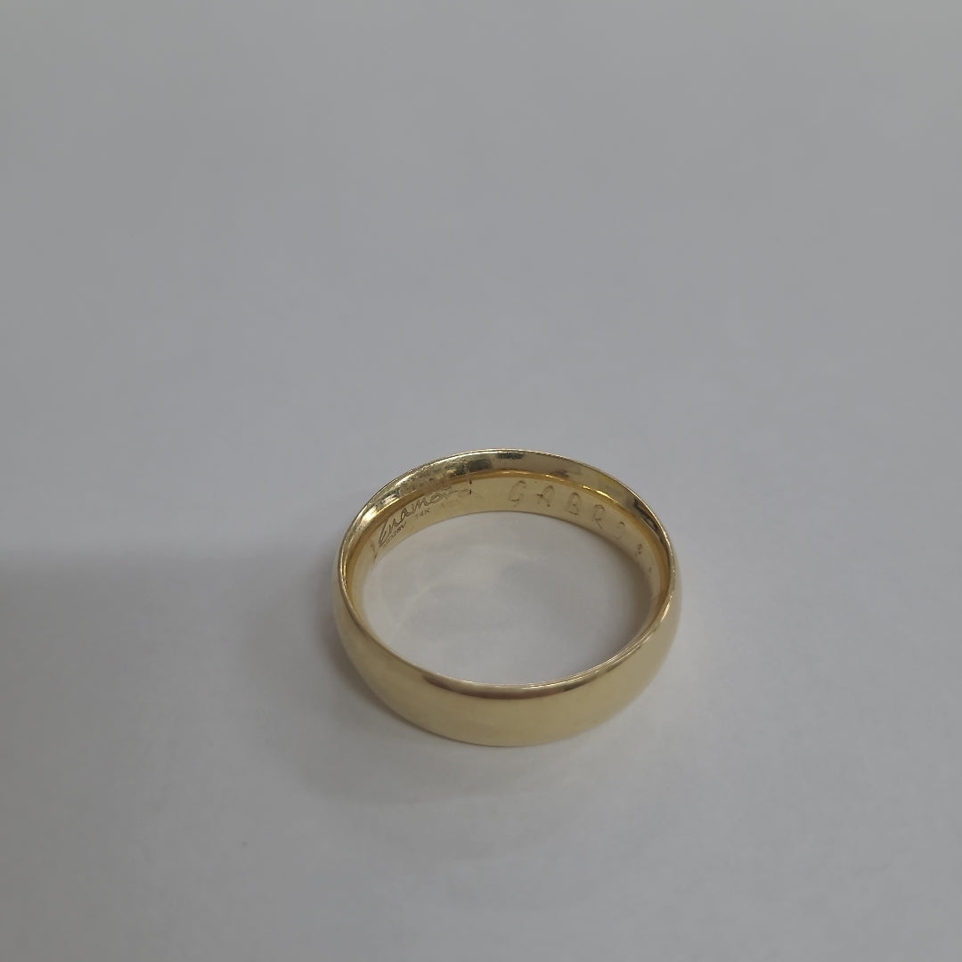 ARGOLLA ORO 14 K 3.5 GRMS (SEMINUEVO)