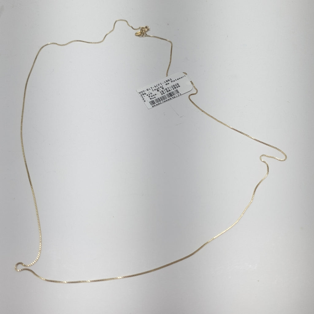 CADENA VENECIANO 14K 55 CM 1.7 GR (NUEVO)