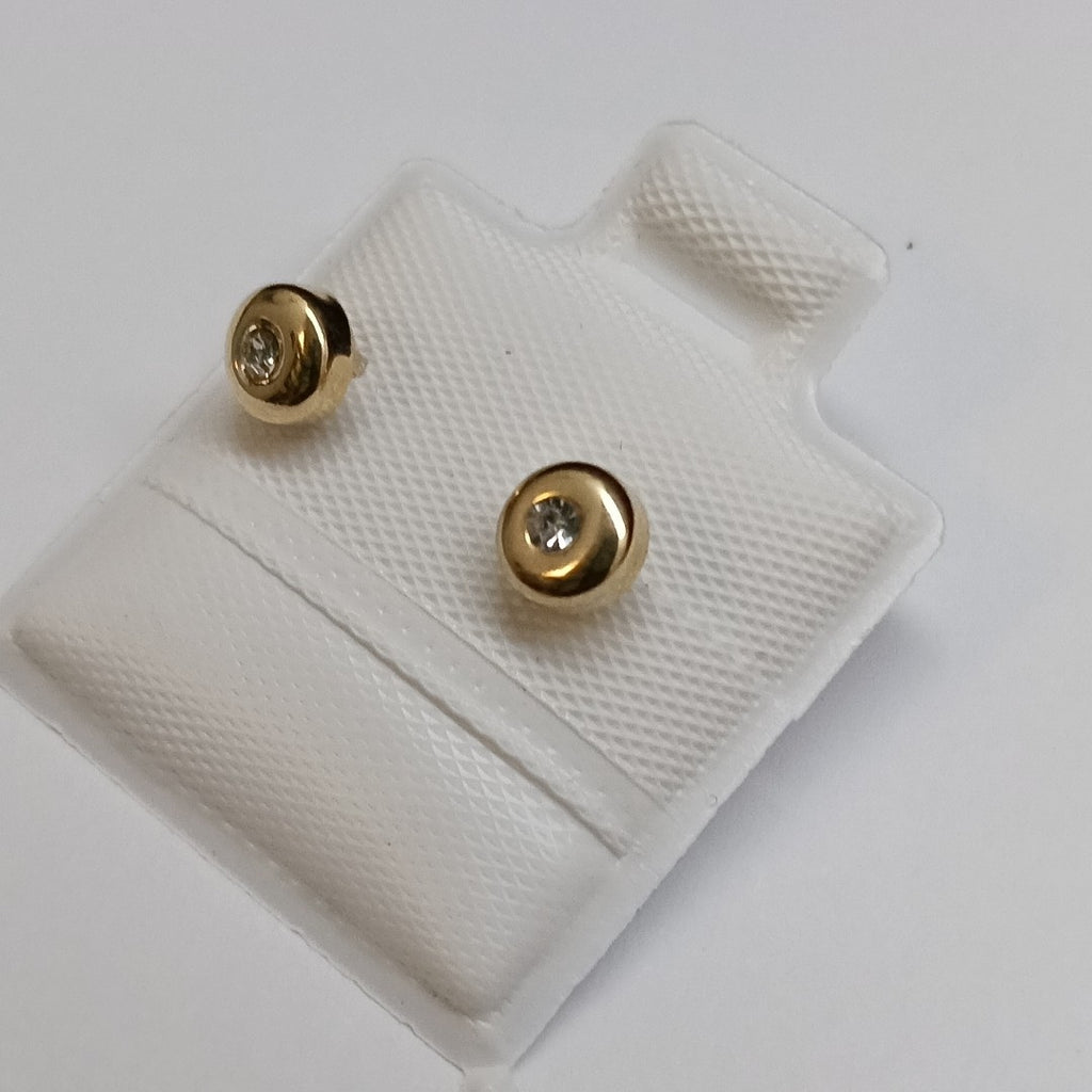 BROQUELES BROQUEL C CIRCONIA 14K 0.27 GR (NUEVO)