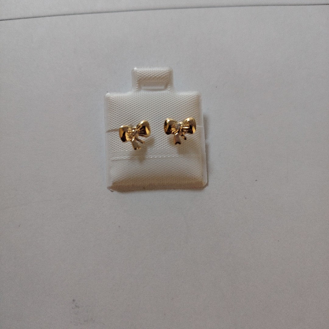 BROQUELES BROQUEL FIG MOÑO C CIRCONIA 14K 0.2441 GR (NUEVO)