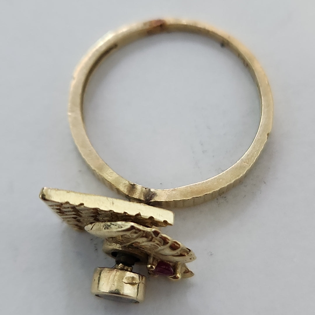 ANILLITO ORO 14 K 4,20 GRMS (SEMINUEVO)
