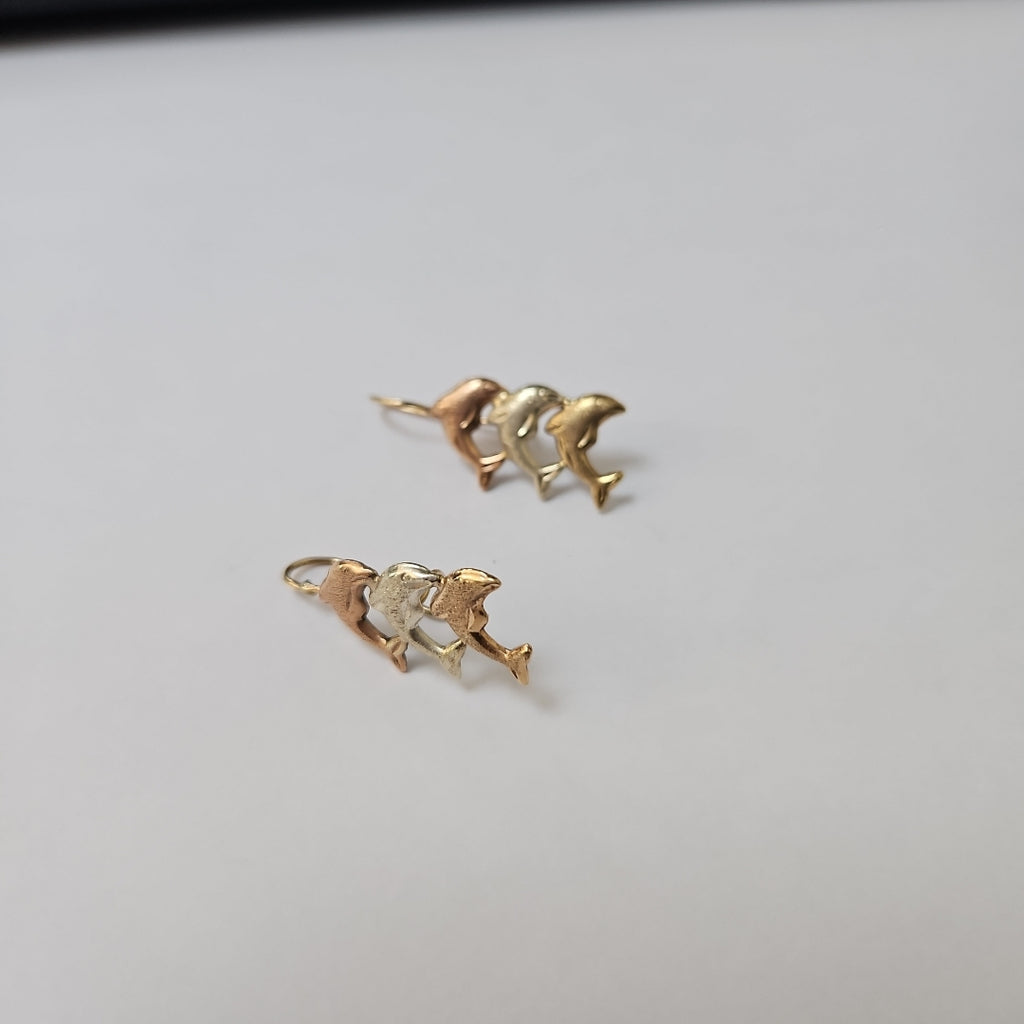 ARETES PAR ORO 10 K 2.2 GRMS (SEMINUEVO)