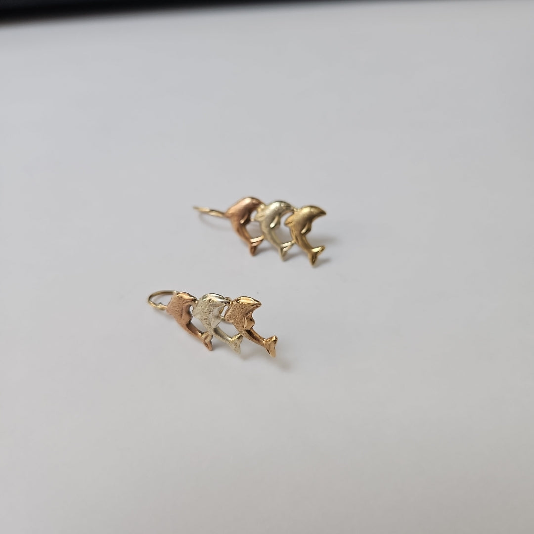 ARETES PAR ORO 10 K 2.2 GRMS (SEMINUEVO)