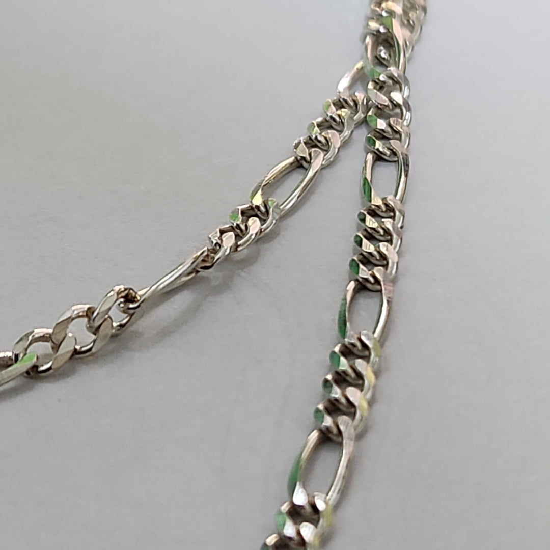 CADENA TEJIDO 3X1 PLATA .925 55 CM 7.5 GR (NUEVO)