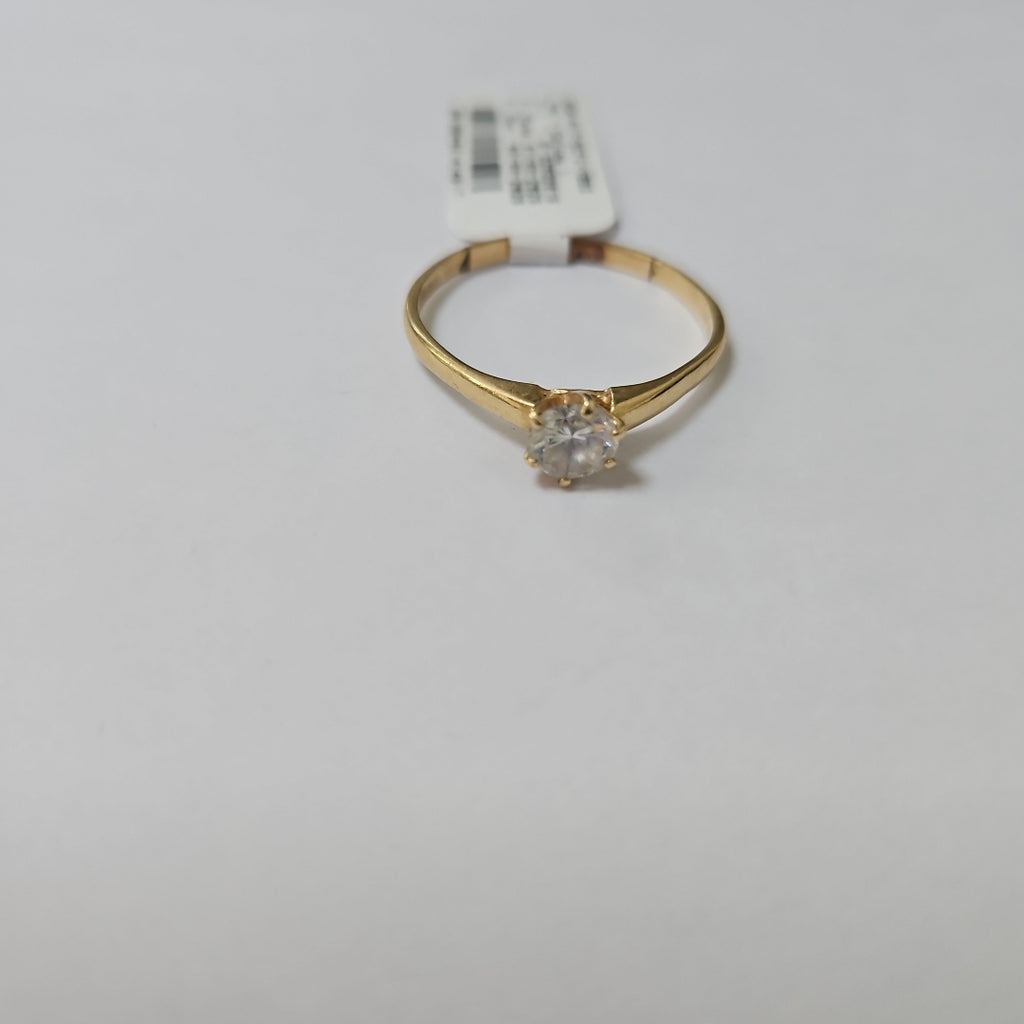 SOLITARIO ORO 14 K 2.9 GRMS (SEMINUEVO)