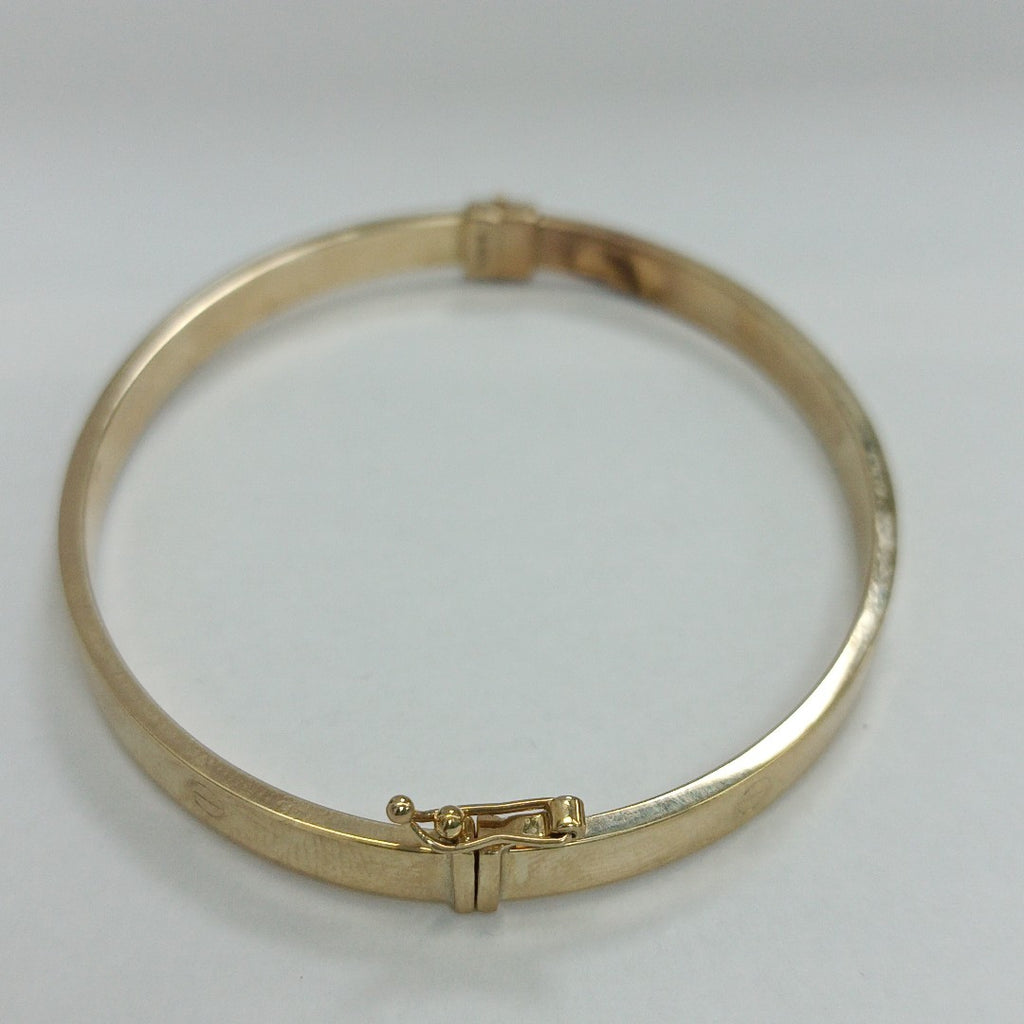 PULSERA RIGIDA ORO 10 K 4.9 GRMS (SEMINUEVO)