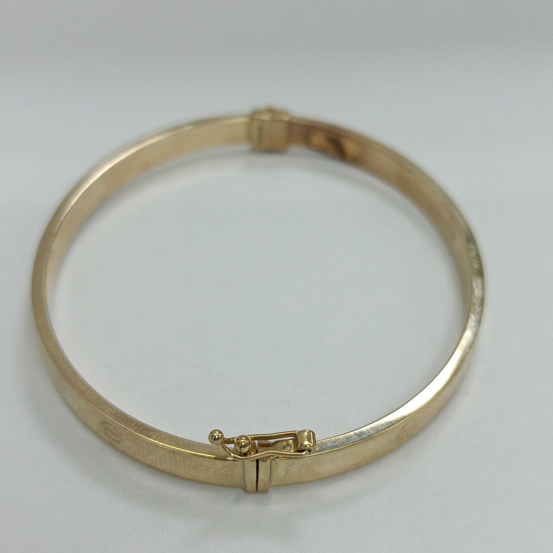 PULSERA RIGIDA ORO 10 K 4.9 GRMS (SEMINUEVO)