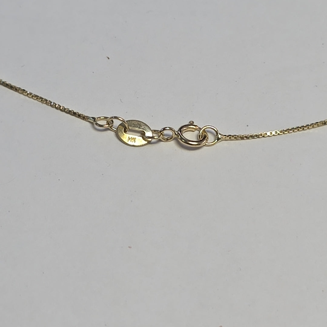 CADENA VENECIANO 14K 55 CM 1.8 GR (NUEVO)